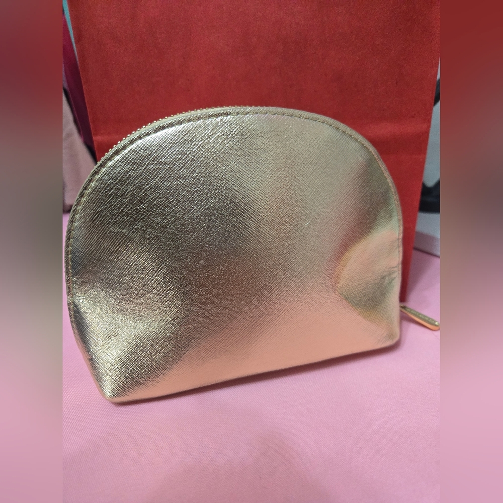 Michael Kors Gold Cosmetic Bag - Picture 3 of 9